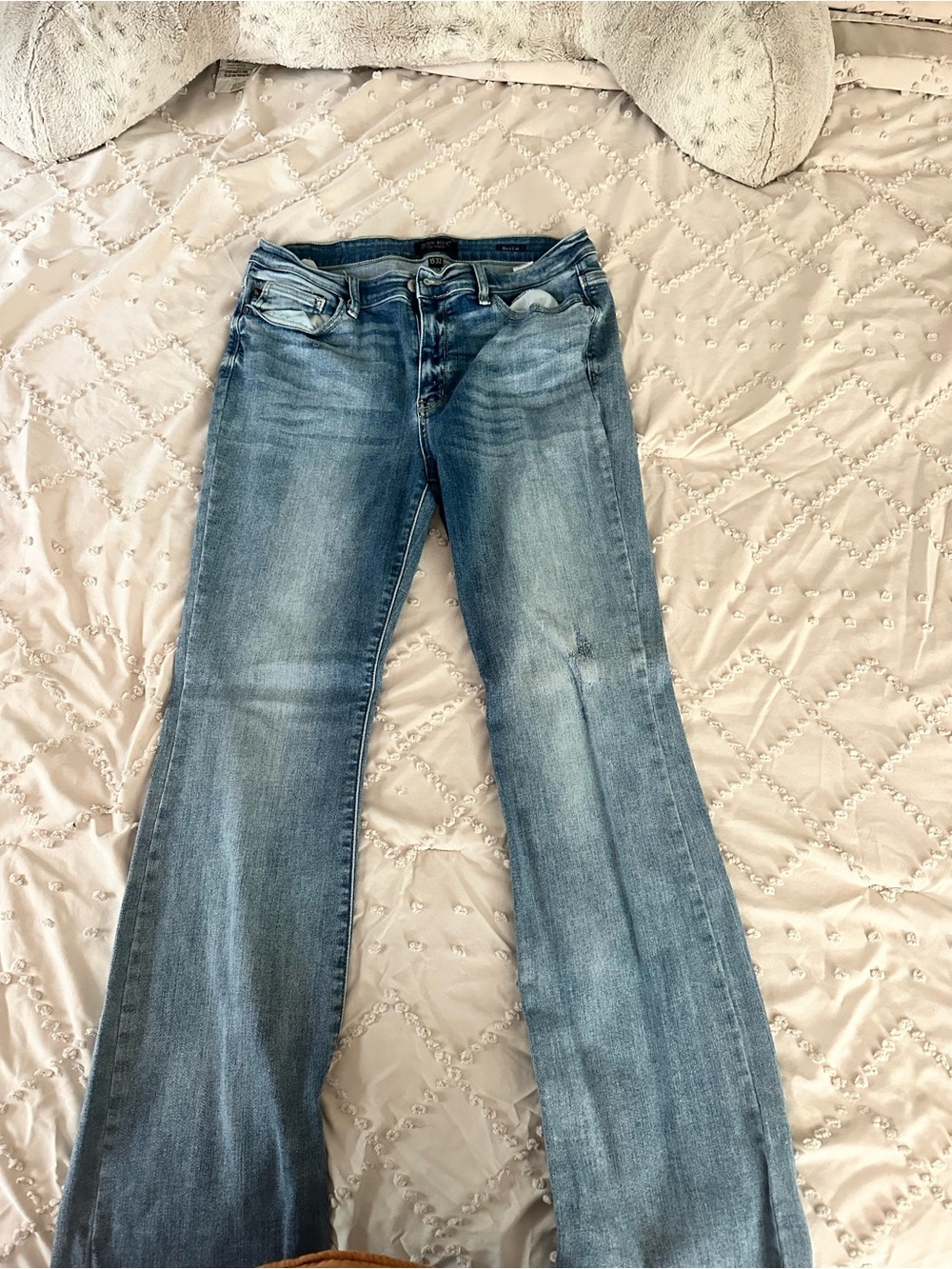 Judy Blue Light Wash Flare Jeans